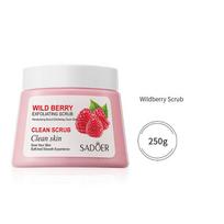 Fruit Flavored Scrub Exfoliates Dead Skin, Cleans Dirt, and Improves Skin avocado white
