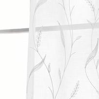 1 vnt LOZUJOJU Balta permatoma užuolaida Svetainės siuvinėtos miegamojo lango tiulio užuolaidos namų dekoras W100cm x L130cm white