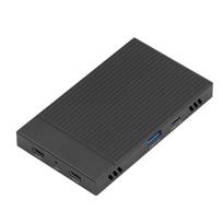 Dual Bay M.2 NVMe SSD Enclosure Aluminum USB3.2 Gen2 10Gbps M.2 Type C USB A SSD Docking Station