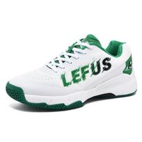 LEFUS Brand Unisex Sneakers High -quality Rubber Soft Bottom Tennis Shoes Multi -function Volleyball Shoes Women's Badminton Shoes 36 žalia/balta