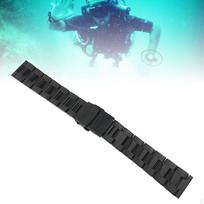 Stainless Steel Watch Band Universal Classic Strap for Men Women juoda