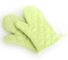 2Pcs Cotton Microwave Oven Protector Glove Oven Mitts Non-Slip Heat Proof Resistant Baking Bbq Cooking Room Cooking Supplies Tools