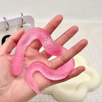 Minkštas gyvatės streso kamuoliukas, tampomas Fidget žaislas suaugusiems ir vaikams, Squishies rankų terapijos jutimo žaislai nerimo malšinimui, ADHD dovanos brown