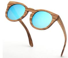 Madingi EKOLOGIŠKI Bambukiniai Nauji Saulės Akiniai Spalvoti Lęšiai Vyrams Bambukiniai Mediniai Reklaminiai Saulės Akiniai Wooden