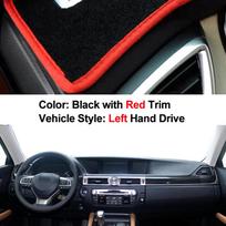 Car Inner Dashboard Cover DashMat Carpet For Lexus GS GS250 GS350 GS300h GS400h GS450h L10 2012 - 2020 Rug Anti-UV Sun-Shade