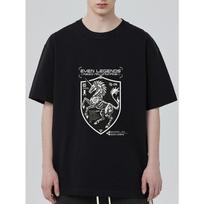 Black T-Shirt With Mechanical Unicorn And Text Even Legends Need An Upgrade For Casual Wear S įvairiaspalvis