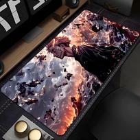 Mouse Pad Gaming Mousepad Desktop Antislip Protective Mat Computer Keyboard Jujutsu Kaisen Sukuna Pad Mausepad Antiskid Pad 300x800x2mm gray