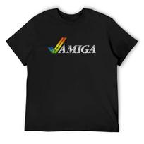 Amiga Gaming T-Shirt Luxury Designer Plus Size Clothes Short Sleeve Tee Tees Shirts Men S