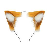 Realistic Cats Ear Headbands Soft Plush Hairhoop Anime Costume Headpiece For Masquerades Halloween Party Head Accessories