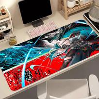 Anime ZZZ Mouse Pad Zenless Zone Zero Hoshimi Miyabi Gaming Accessories Computer Mousepad Keyboard Office Pads Rubber Mouse Mats 800x400x2mm