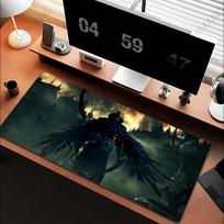 Game Bloodborne Large Pc Mousepad Gamer XXL Desktop Decoration Computer Big Gaming Mouse Pad xmm Table Desk Mat Carpet 800x400x2mm