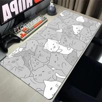 Cute Cat Family Large Mouse Pad xcm Big Computer Mousepads Gaming Mousepad Big Keyboard Mat Gamer Mouse Pads Desk Mats 800x300x2mm