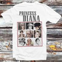Selfie Collage Lady Princess Diana Homage Best Seller Birthday T Shirt B1420 XL