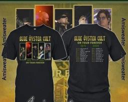 Blue Oyster Cult On Tour Forever 1972-2025 T-shirt, 2025 T-shirt Size S-5XL L