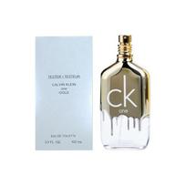 Calvin Klein perfume One Carre Youxuan Gold Edition Woody Eau de Toilette EDT Sage Dazzling gold 100ml simple white box without lid without gift box auksas