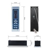 Size 20*6.5cm Digital Shower FM Radio Fan Speaker Freehand Computer Control Panel Shower Room Cabin accessories A506-MB