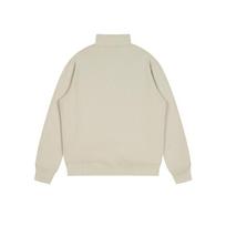 Couples Hoodies Men'S Zip Sweatshirt Half Zip Plain Sports Outdoor Daily Streetwear Basic Casual Spring Lavender Sweatshirt Men XS smėlis