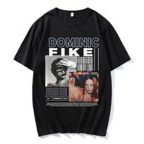Dominic Fike Sunburn Print T-Shirts Summer Men/Women Streetwear Tshirts Softstyle Shirt Short Sleeve Tees New Trend Tops XS juoda