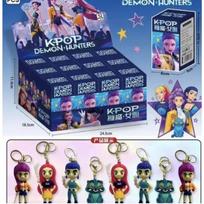 24Pcs Random Blind Box Anime KPop Demon Hunters Girl Group RUMI MIRA ZOEY Figure Action Pvc Models Toy Ornaments Gifts