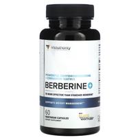 Vitauthority, Berberine Plus, su dihidroberberinu ir Ceilono cinamonu, 60 daržovių kapsulių