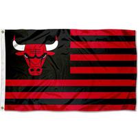 Chicago Bulls Team Logo Decorative Party Flag