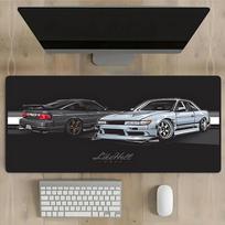 Oversized Car Art Gaming Mouse Pad NonSlip Rubber Desk Mat Great Gift for Gamers and Programmers 300x800x2mm