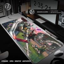 RRunescape Osrs Game Mousepad Large Keyboard Desk Mat Gaming Mouse Pad LockEdge Nonslip Mat HYBXAXC 800x400x2mm