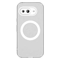 For Google Pixel 9A  Candy Color Translucent Case For Google Pixel 9A Magnetic Wireless Charging Matte Shockproof Cover For Google Pixel 9A