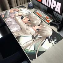 Anime Yosuga No Sora XXL Keyboard PC Rubber Mice Mat Anime Table Mat HD Print Game Lock Edge Mousepad Desktop Decorative Mat 800x300x2mm