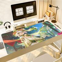 Nahida Mousepad Genshin Impact Large Gaming Mouse Pad LockEdge Thickened Computer Keyboard Table HYBXAXC x Mouse Mat Xxl 400x800x2MM