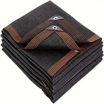 Juodas skėčio tinklas Šėlinimas 70~80% Augalų šiltnamio danga Tinklinė tvora Privatumo ekranas Sodo saulės pavėsinė Lauko apsauga nuo UV (black,2*2M) juoda
