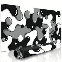 NonSlip Gaming Mouse Pad Durable Rubber Base Computer Desk Mat for PC Laptop Office Home Gamer Use 30x80x0.2cm