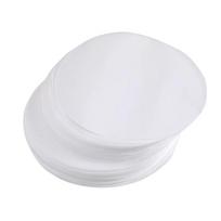 500 vnt. Vienkartiniai Sandarūs Popieriniai Anti-Išsiliejimo Apvalūs Puodelių Sandarinimo Padėkliukai Popierinės Apsaugančios Nuo Taškymosi Puodelių Sandarinimo Plėvelės white