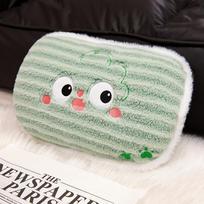 Cartoon Big Eyes Hand Warmer Pillow - Winter Office & Student Nap Cushion 35x25cm (0.23kg)