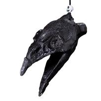 Halloween Aztec Death Whistle with Weird Sound Crow Beak Death Whistle Death Whistle Loud Ornament for Application China Mainland black