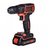 18V Bdcdc18B Black Decker Gręžtuvas-atsuktuvas + 2 Baterijos + Įkroviklis
