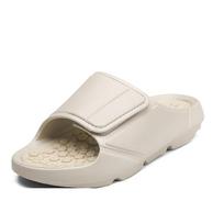 Summer Comfort Massage Slippers: Lightweight Shock-Absorbing Single Strap Sandals for Outdoor and Beach, Available in Large Sizes. 36 rožinė