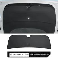For Tesla Model YL 6-Seater Trunk Tailgate Guard Pad Leather Rear Cargo Liner Protective Anti-dirty Pad Car Interior Accessories For Model YL 6-Seats