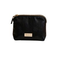 Moterų juoda retro kosmetinė, delninė ir laikymo krepšys, tinkamas nešiotis einant į lauką GUCCI-GIFT-84 black