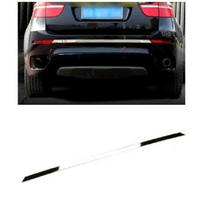 BMW X6 E71 2008-2014 Nerūdijančio Plieno Galinio Bamperio Dangtelio Apdailos Juostelė black