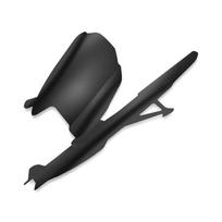 S1000rr 2019-2023 Motorcycle ABS Carbon Rear Fender Splash Mudguard Fairing Chain Guard Accessories Fit For BMW S1000RR S1000 RR