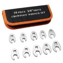 Practical Crowfoot Wrench Assortment From 10mm Up To 19mm 3/8'' Drive For Efficient Nut Removal In Confined Areas 1