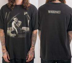 90’s Morrissey TShirt 2 sided Black short Sleeve tee Remake NH24214 Unisex T-Shirt L