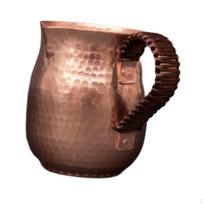 Copper Cup Creamer Pitcher Portable Tea Maker Kettle Teaware Milk Espresso Steaming 450ml