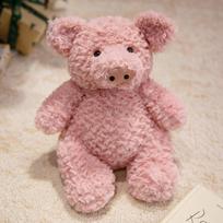 Internet celebrity Barnabs pig plush toy baby clothes pink pig doll birthday gift doll plush woman 28cm (about 0.3kg)