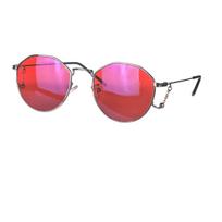Blue Light Filter Glasses Women Better Sleep Glasses Red Orange Lens Nighttime Improve Insomnia Metal Frame Small Size 133mm