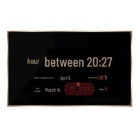 Digital LED Perpetual Calendar Wall Clock