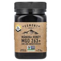 Egmont Honey, Manuka Honey, Raw and Unpasteurized Honey, UMF 10+, MGO 263+, 500 g (17.6 oz)
