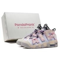 Nike Air More Uptempo Vintage Basketball Shoes Women's Mid top White/Purple/Pink FJ1387-001(TeamH-S-BOX) 36
