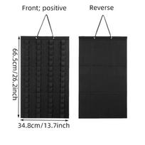Felt Storage Display Hanging Bag 1:64 Hot Wheels Tomica Toy Car Organizer Kids Classification Storage Pouch